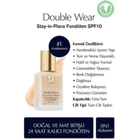 Estee Lauder Double Wear Stay-In-Place 0N1 Alabaster 30 ml Fondöten