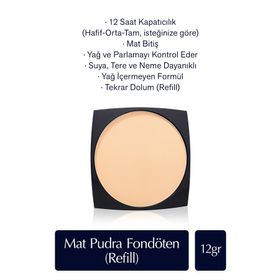 Estee Lauder Double Wear Stay-In-Place 2C2 Pale Almond Refill Pudra Fondöten
