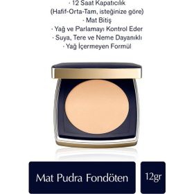 Estee Lauder Double Wear Stay-In-Place 2C2 Pale Almond Refill Pudra Fondöten
