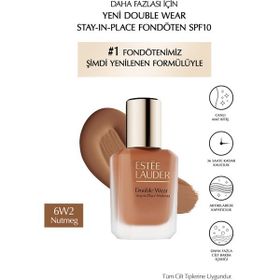 Estee Lauder Double Wear Stay-In-Place SPF10 6W2 Nutmeg 30 ml Fondöten