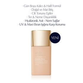Estee Lauder No:1N2 Ecru Spf20 30 ml Double Wear Sheer Işıltı Nem Etkili Hafif Dokulu Fondöten