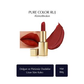 Estee Lauder Pure Color Matte 569 Fearless Ruj