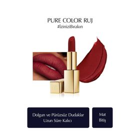 Estee Lauder Pure Color Matte 689 Dark Desire Ruj