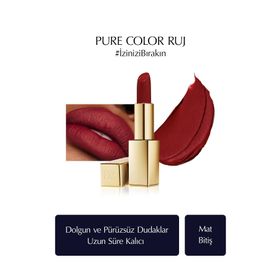 Estee Lauder Pure Color Matte 689 Dark Desire Ruj
