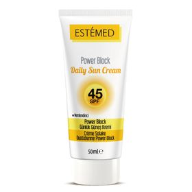 Estemed Power Block Daily Sun Cream SPF45 50 ml Koruyucu Günlük Güneş Kremi