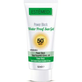 Estemed Power Block Water Proof Sun Cream Suya Dayanıklı SPF50 50 ml Güneş Kremi