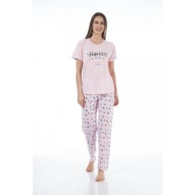 Estiva 22122 Kadın Kısa Kollu Viskon Pijama Takımı