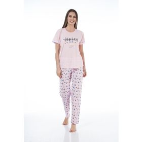 Estiva 22122 Kadın Kısa Kollu Viskon Pijama Takımı