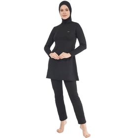 Estiva 22901 Siyah Kadın Tam Kapalı Tesettür Mayo