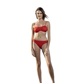 Estiva Luplu Straplez Bordo Kadın Bikini