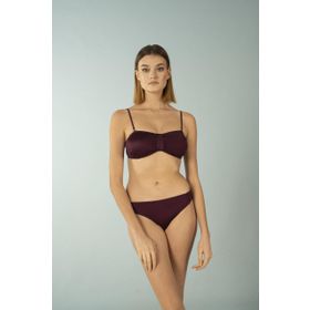 Estiva Luplu Straplez Mürdüm Kadın Bikini