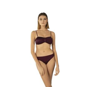 Estiva Luplu Straplez Mürdüm Kadın Bikini