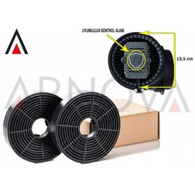 ESTY 2240-3460 14 cm Davlumbaz Karbon Filtre