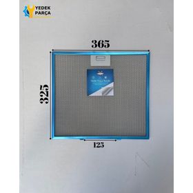 Esty Davlumbaz 36.5x32.5 cm Arka Ara 12.5 cm Aspiratör Filtresi