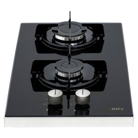 Esty SCO5421 01 2 Gözlü Domino Set Üstü Cam Ocak