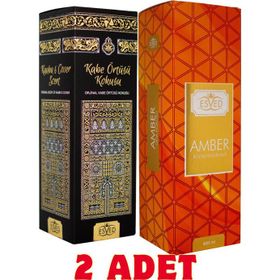 Esved 2x400 ml Kabe Örtüsü + Amber Oda Kokusu
