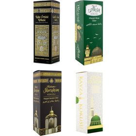 Esved 400 ml Kabe Örtüsü Kokusu Mescidi Aksa Kokusu Makamı Ibrahim Kokusu ve Medine Ravza Kokusu Sprey