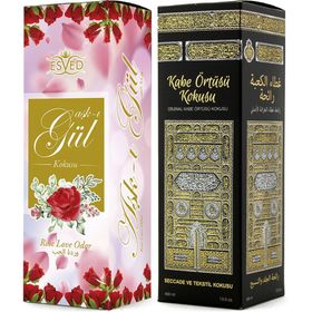 Esved 400 ml Kabe Örtüsü Kokusu ve Gül Kokusu Sprey