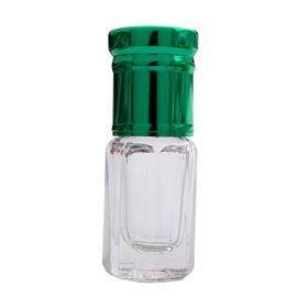 Esved A103-2 3 ml 10 Adet Yeşil Premium Parfüm Cam Boş Esans Şişesi
