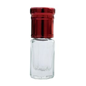 Esved A103-3 3 ml 10 Adet Kırmızı Premium Parfüm Cam Boş Esans Şişesi