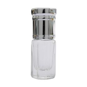 Esved A103-4 3 ml 10 Adet Gümüş Premium Parfüm Cam Boş Esans Şişesi