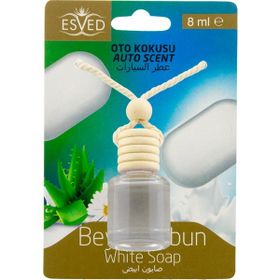 Esved Beyaz Sabun Kokusu 8 ml Cam Şişe Araba Kokusu