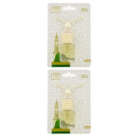 Esved Medine Ravza Kokusu 2 Adet 8 ml Cam Şişe Araba Kokusu