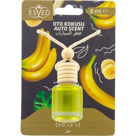 Esved Muz Kokusu 8 ml Cam Şişe Araba Kokusu
