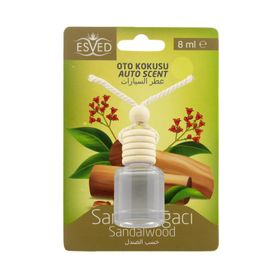 Esved Sandal Ağacı Kokusu 8 ml Cam Şişe Araba Kokusu