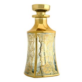 Esved X009-2 150 ml Gold Parfüm Esans Boş Cam Dekorotif Vitrin Şişesi