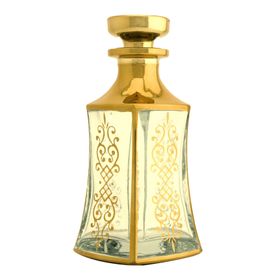 Esved X009-4 150 ml Gold Parfüm Esans Boş Cam Dekorotif Vitrin Şişesi
