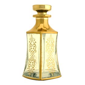 Esved X009-4 150 ml Gold Parfüm Esans Boş Cam Dekorotif Vitrin Şişesi