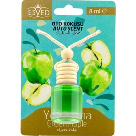 Esved Yeşil Elma Kokusu 8 ml Cam Şişe Araba Kokusu