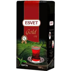 Esvet 1 kg Gold Siyah Dökme Çay