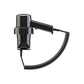 Etap EE183 Otello Pure Siyah 1350 W Duvara Monte Otel Tipi Saç Kurutma Makinesi
