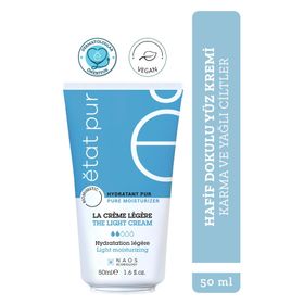 Etat Pur Light Moisturizing Cream Hafif Dokulu Sebum Dengeleyici 40 ml Yüz Nemlendirici Bakım Kremi