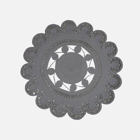 Etc Hande Gri 120x120 cm Jüt Halı