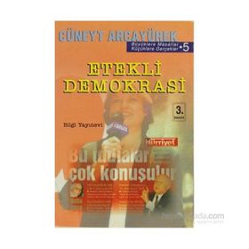 ETEKLI DEMOKRASI - CÜNEYT ARCAYÜREK
