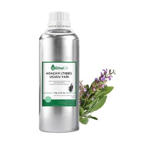 Etheloil Tıbbi 1 kg Adaçayı Uçucu Yağı