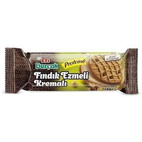 Eti 158 gr Burçak Fındık Ezmeli Proteinli Bisküvi