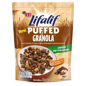 Eti 160 gr Lifalif Puffed Kakao Granola