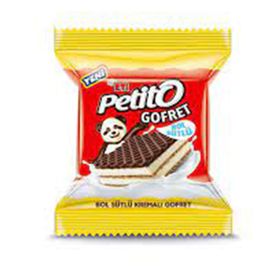 Eti 26 gr Petito Bol Sütlü Kremali Sade Kakaolu Gofret