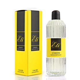 Eti 325 ml Cam Şişe Kutulu Limon Kolonyası