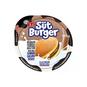 Eti 35 gr Süt Burger Sütlü Kakaolu Krema Dolgulu Ballı Kek