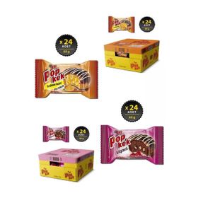 Eti 55 gr Portakal + 55 gr Vişne Popkek (24 adet)