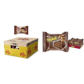 Eti 60 gr Popkek Çikolatalı Kek + 24 gr Topkek Fındıklı Kakaolu Kek (24 adet)