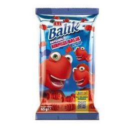 Eti 65 gr Ketçaplı Kırmızı Balık Kraker