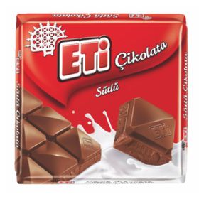Eti Sütlü 65 gr Kare Çikolata (6 adet)