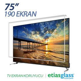 Etiasglass 75 İnç 190 3 mm Uyumlu TV Ekran Koruyucu