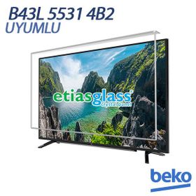 Etiasglass Beko B43L 5531 4B2 Tv Ekran Koruyucu